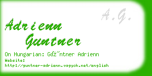 adrienn guntner business card